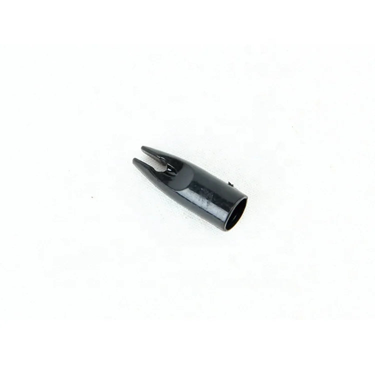 Ghost White SPG 8mm Arrow Nock – Durable Black Plastic Replacement Nock SPG