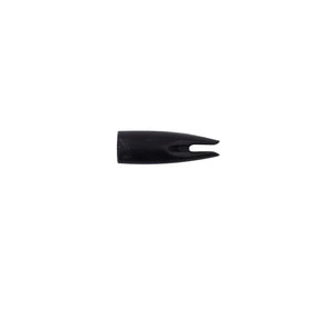 Black SPG 8mm Arrow Nock – Durable Black Plastic Replacement Nock SPG