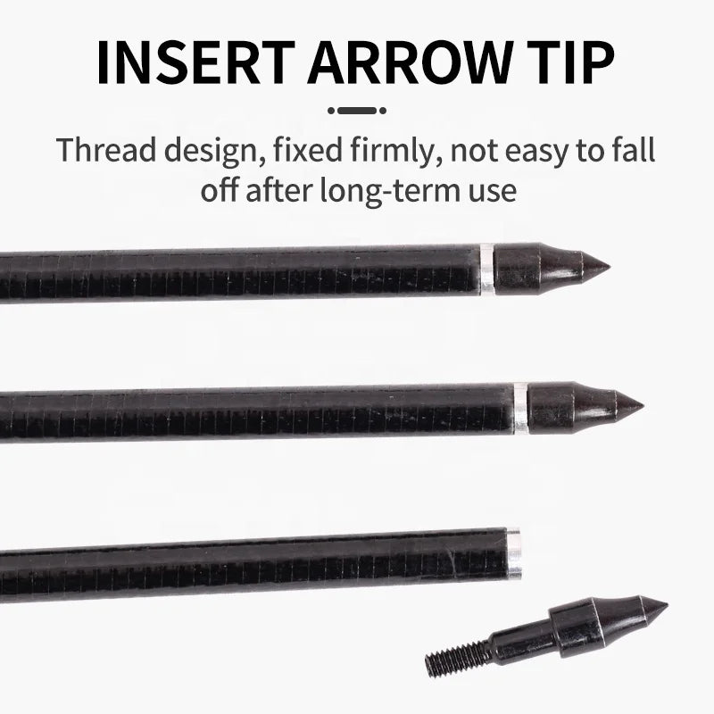 SPG 8mm Fiberglass Arrow Spine 400 – Durable Target Practice Arrow