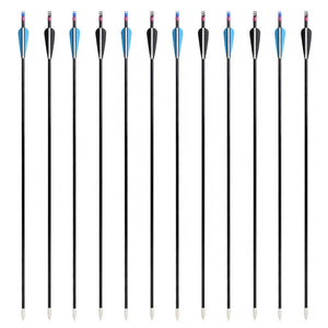 Lavender SPG 8mm Fiberglass Arrows 80cm | 500 Spine Durable Target Arrows SPG