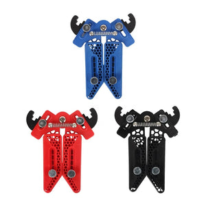 Dark Slate Gray SPG ABS Bow Stand – Folding Adjustable Limb Clamp Support SPG