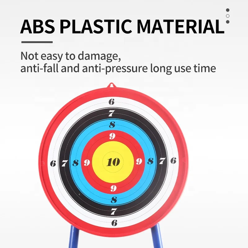 Dark Slate Gray SPG ABS Sucker Arrow Target | 42cm Bullseye with Stand SPG