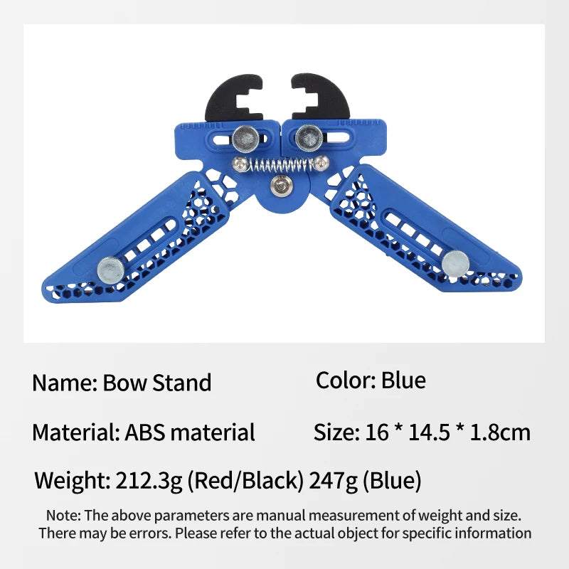 Dark Slate Blue SPG ABS Bow Stand – Folding Adjustable Limb Clamp Support SPG