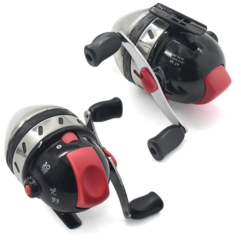 White Smoke AT35 Stainless Steel Fishing Reel – Large Enclosed Spinning Reel | Left & Right Hand Interchangeable MARKSMAN