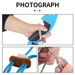 Tan SPG Adjustable Bow Wrist Sling – Archery Protective Finger Sling SPG