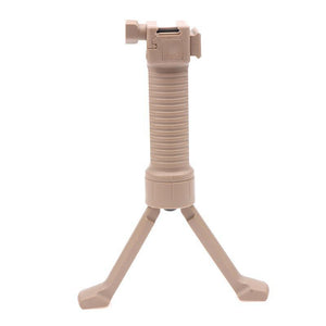 White Smoke 20mm Adjustable Telescopic Stand Mount – Compact Extendable Support with Grip Design INDIAN SLINGSHOT