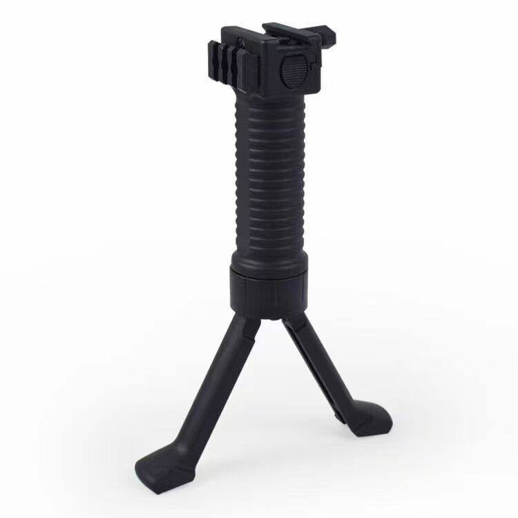 White Smoke 20mm Adjustable Telescopic Stand Mount – Compact Extendable Support with Grip Design INDIAN SLINGSHOT