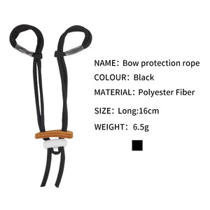 Gray SPG Adjustable Bow Wrist Sling – Archery Protective Finger Sling SPG