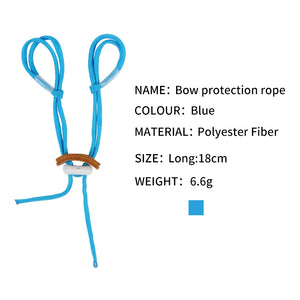 Light Gray SPG Adjustable Bow Wrist Sling – Archery Protective Finger Sling SPG