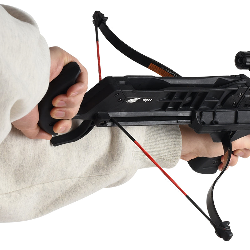 Black Viper Mini Recurve Crossbow Youth Adult Crossbow Archery Toy Outdoor Shooting Red/Green laser Outdoor Fishing MARKSMAN