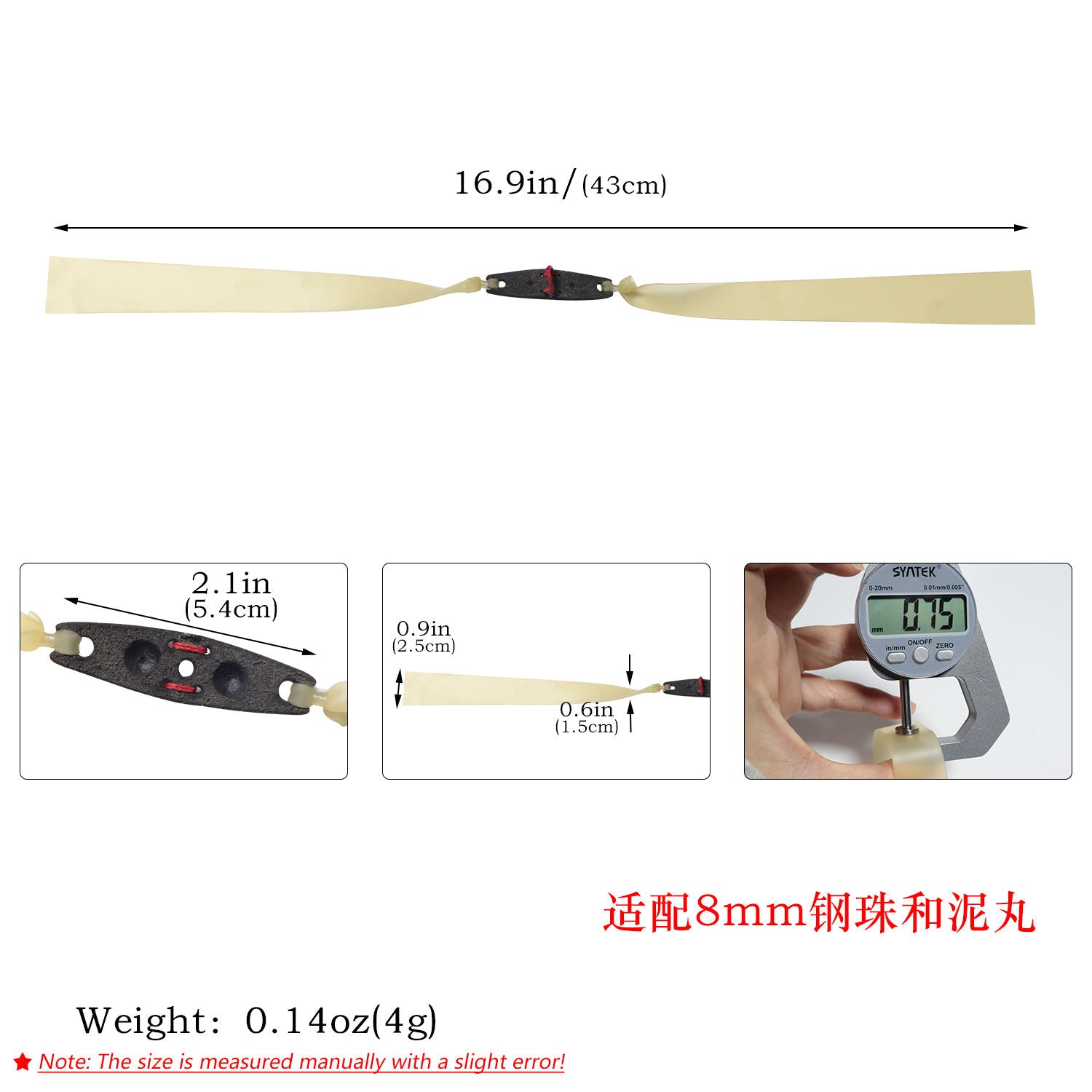 White Smoke AeroRail Aluminum Alloy Slingshot Rifle Adjustable Outdoor Precision Accessory with Sight MARKSMAN