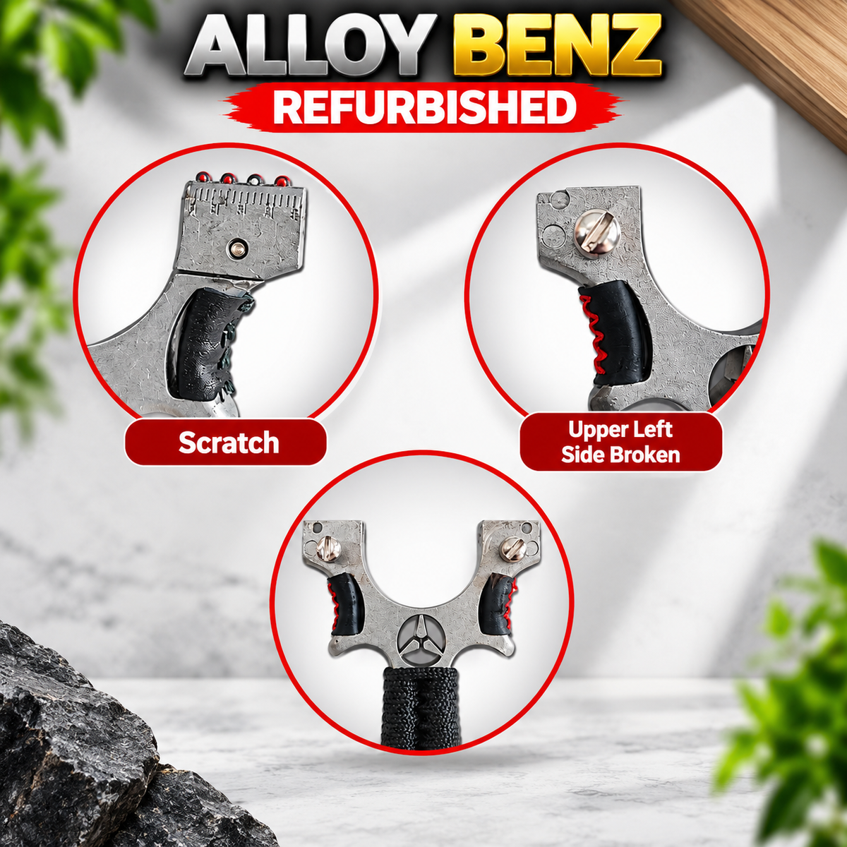 Lavender Alloy BENZ Refurbished Sling Tool – Minor Damage MARKSMAN