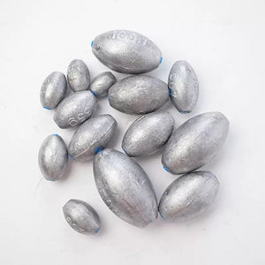 White Smoke Alloy Egg Fishing Sinker – Fishing Accessory INDIAN SLINGSHOT