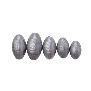White Smoke Alloy Egg Fishing Sinker – Fishing Accessory INDIAN SLINGSHOT