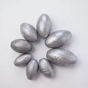 Light Gray Alloy Egg Fishing Sinker – Fishing Accessory INDIAN SLINGSHOT
