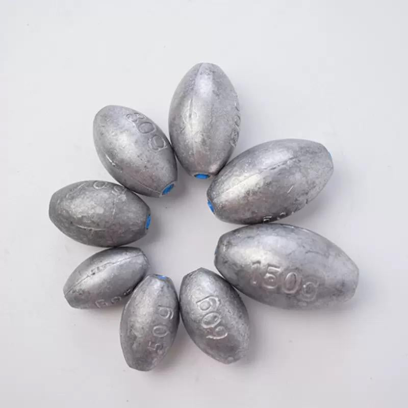 Light Gray Alloy Egg Fishing Sinker – Fishing Accessory INDIAN SLINGSHOT