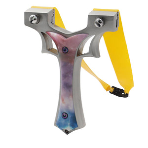 Light Slate Gray Alloy Galaxy Slingshot MARKSMAN