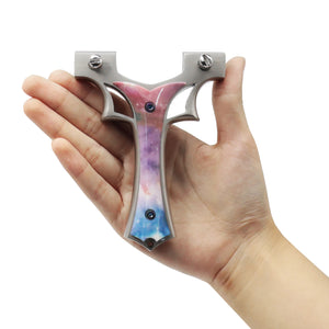 Rosy Brown Alloy Galaxy Slingshot MARKSMAN