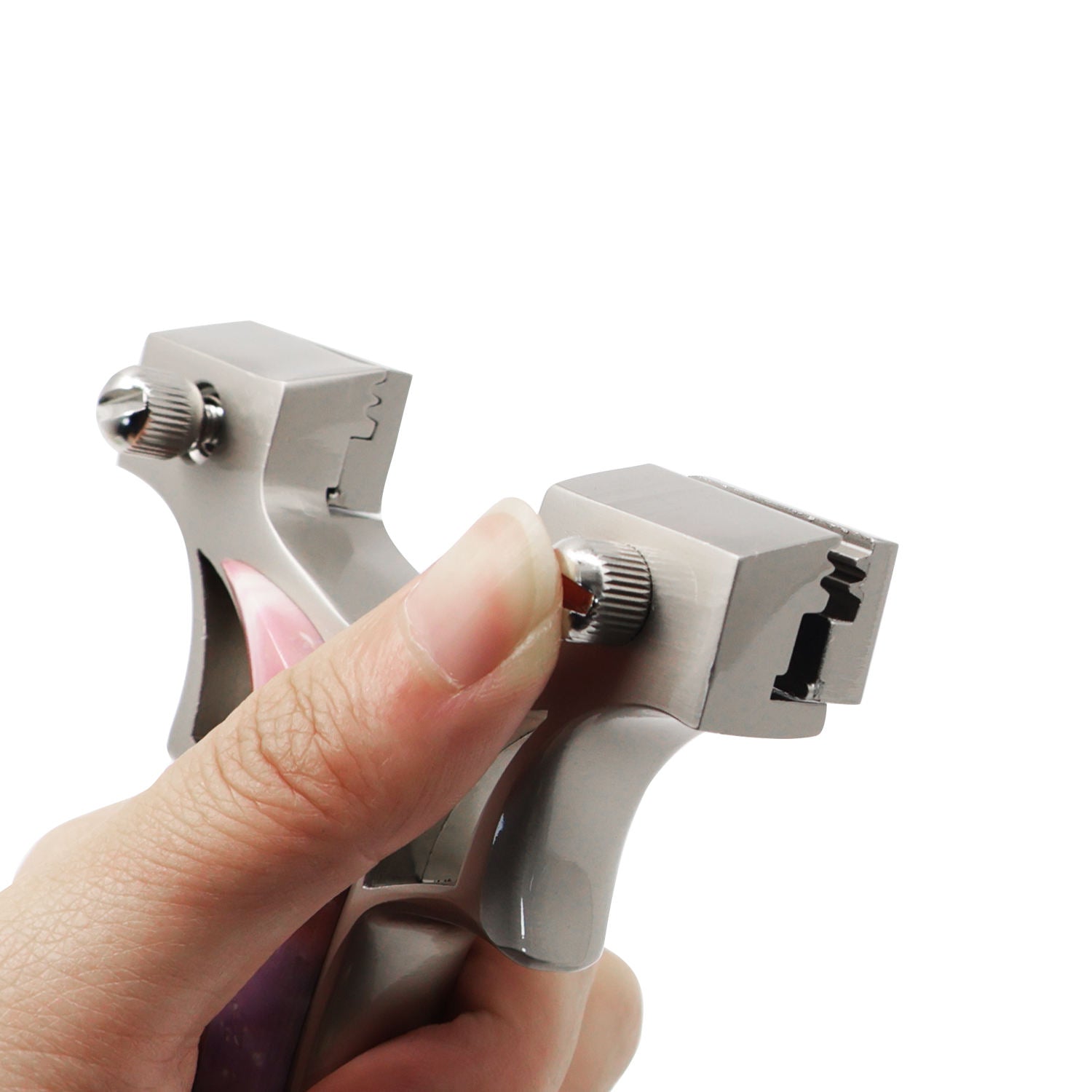 Rosy Brown Alloy Galaxy Slingshot MARKSMAN