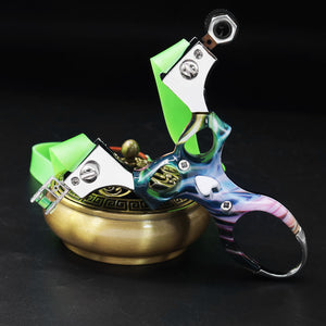 Black Alloy Nebula Ring Slingshot MARKSMAN