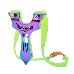 Dark Khaki Alloy Specter Slingshot MARKSMAN