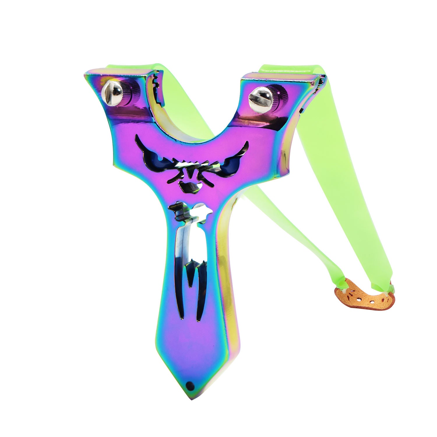 Gray Alloy Specter Slingshot MARKSMAN