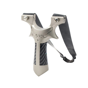 Dark Gray Alloy Valiant Slingshot MARKSMAN
