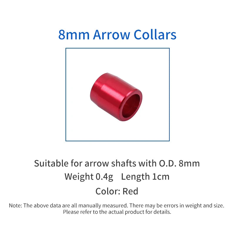 Dark Slate Gray SPG Aluminium Arrow Nock Collars (Anti-Explosion Rings) SPG