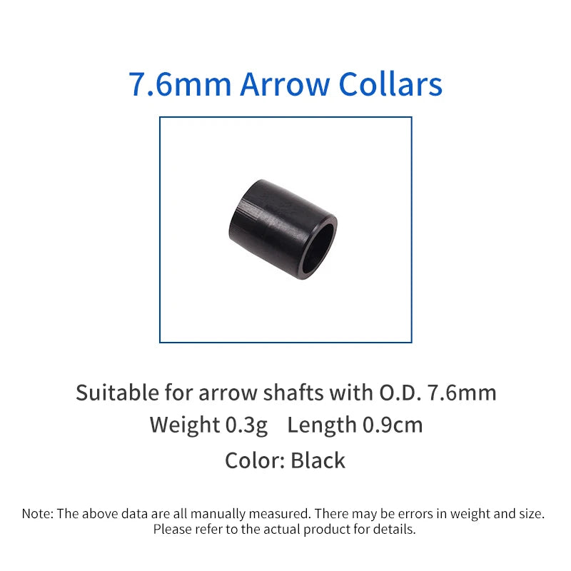 White Smoke SPG Aluminium Arrow Nock Collars (Anti-Explosion Rings) SPG