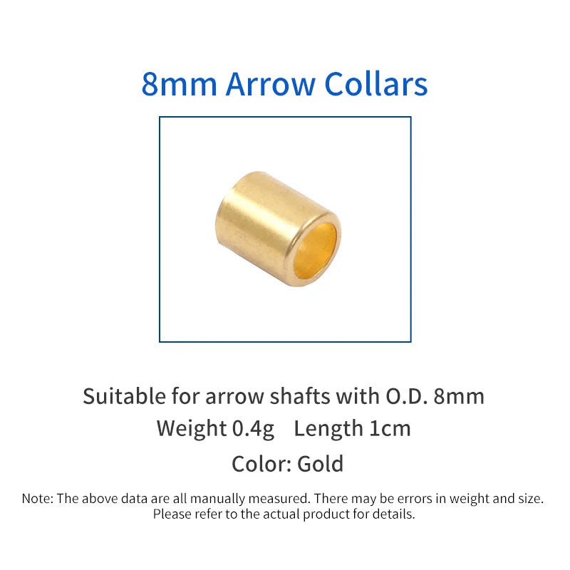 Dark Slate Gray SPG Aluminium Arrow Nock Collars (Anti-Explosion Rings) SPG