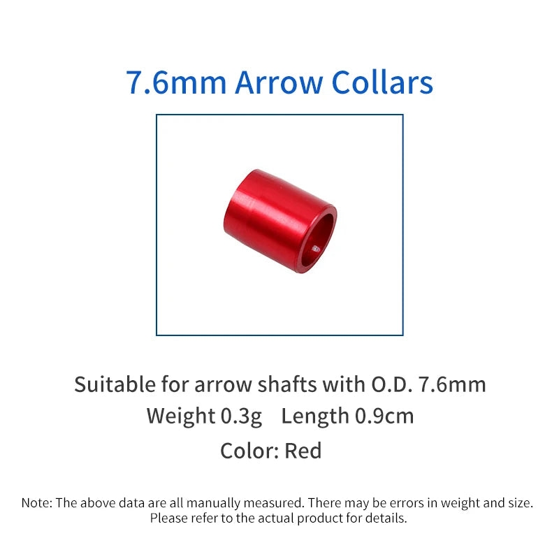 Dark Slate Gray SPG Aluminium Arrow Nock Collars (Anti-Explosion Rings) SPG