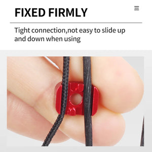 Wheat SPG Archery Compound Bow Aluminum Alloy Arrow Rest Buckle – Lightweight Drop Away Clip Cable Fastener (Black/Red) SPG
