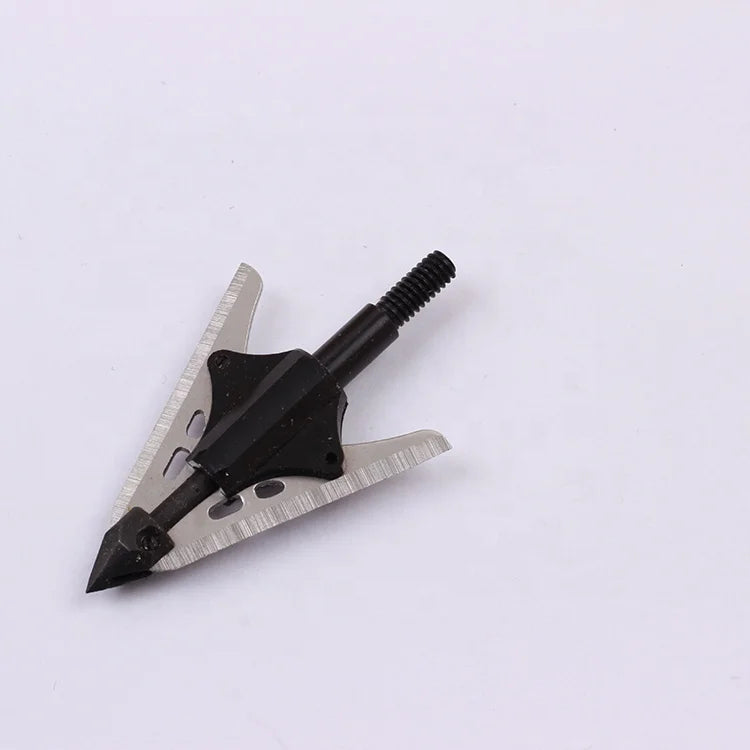 Lavender SPG 100-Grain Aluminum Alloy Screw-In Arrow Tip (2-Blade, Broadhead-Style) SPG