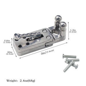 White Smoke Aluminum Alloy Trigger Mechanism Slingshot Release Device MARKSMAN