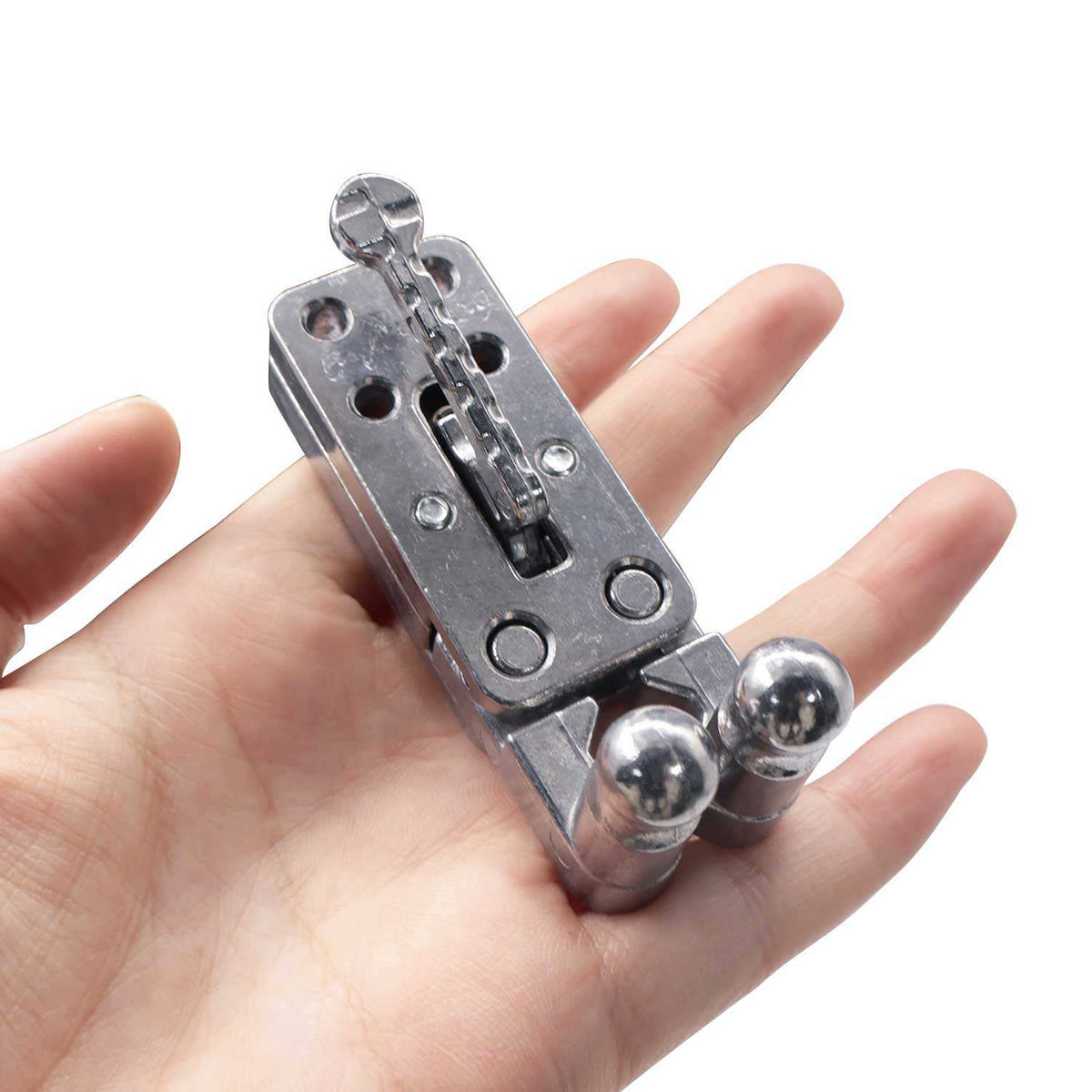 White Smoke Aluminum Alloy Trigger Mechanism Slingshot Release Device MARKSMAN