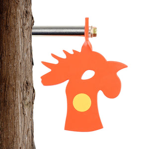 Chocolate RoosterSpin Rotating Tree Target – Slingshot Accessory INDIAN SLINGSHOT