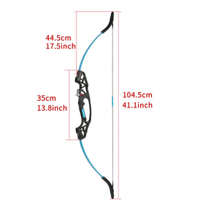 White Smoke Archery 10-20LBS Adjustable Recurve Bow for Kids – Outdoor Sports & Archery Game MARKSMAN