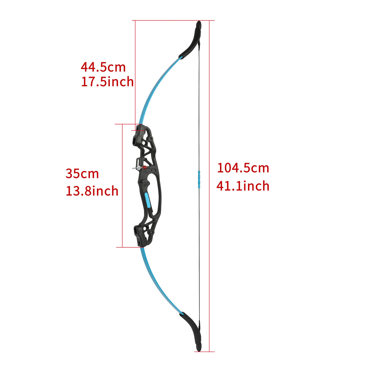 White Smoke Archery 10-20LBS Adjustable Recurve Bow for Kids – Outdoor Sports & Archery Game MARKSMAN