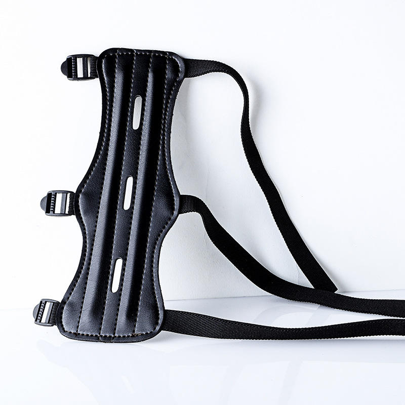 Black Archery Arm Guard for Kids for CS Archery Game INDIAN SLINGSHOT