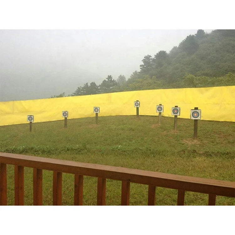 Dark Olive Green SPG Archery Backstop Net — Heavy Duty Fiber Safety Netting SPG