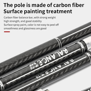 Light Gray SPG Archery Carbon Fiber Balance Bar Set – Recurve Bow Stabilizer Kit with 30”, 12”, 5” Bars &amp; 40° V-Bar SPG