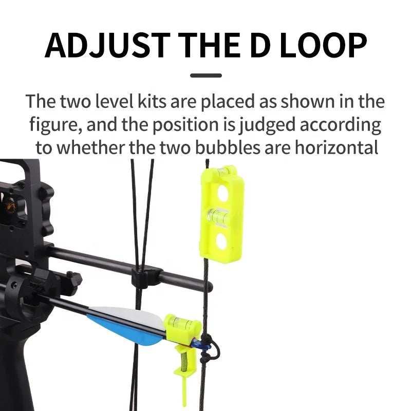 Pale Goldenrod SPG Archery Level Bubble Kit SPG
