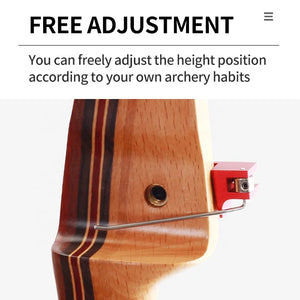 Dark Slate Gray SPG Archery Magnetic Arrow Rest – Right-Handed Recurve Bow Accessory SPG