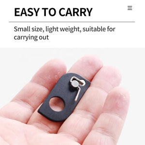 Misty Rose SPG Archery Magnetic Arrow Rest – Adhesive Mount (Black) SPG