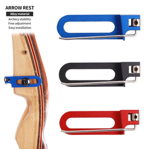 Dark Slate Gray SPG Archery Magnetic Arrow Rest – Right-Handed Recurve Bow Accessory SPG
