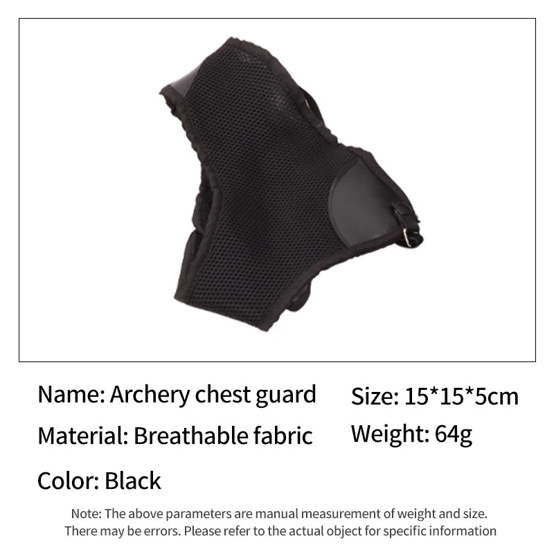 Dark Slate Gray SPG Archery Chest Guard – Breathable Fabric Chest Protector Gear SPG