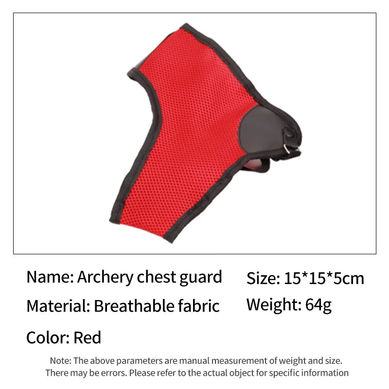 Firebrick SPG Archery Chest Guard – Breathable Fabric Chest Protector Gear SPG