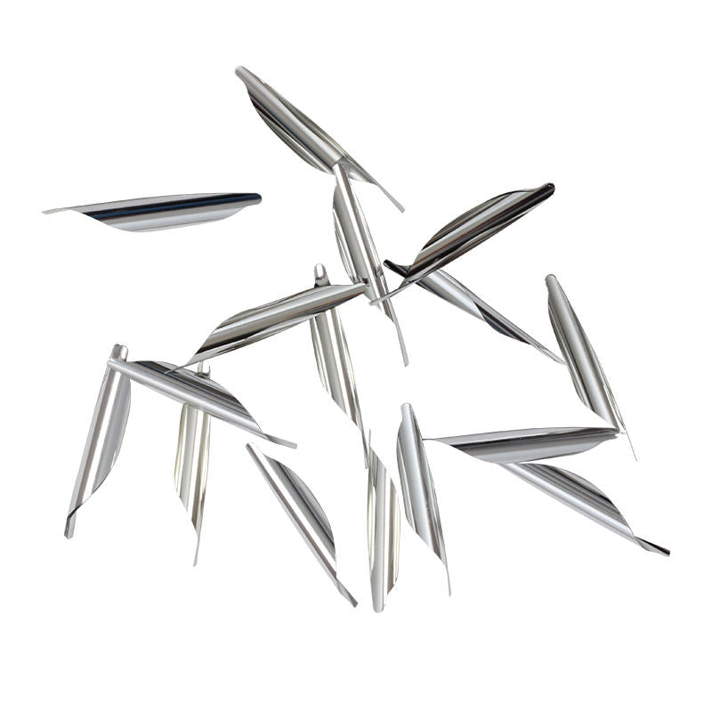 White Smoke SPG Archery Spin Vanes 1.8 Inch Helix Plastic Arrow Fletching, 50 Pcs SPG