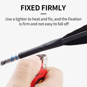 White Smoke SPG Arrow Heat Shrink Tube — Rubber Shaft Protector for 5–8mm Arrows SPG