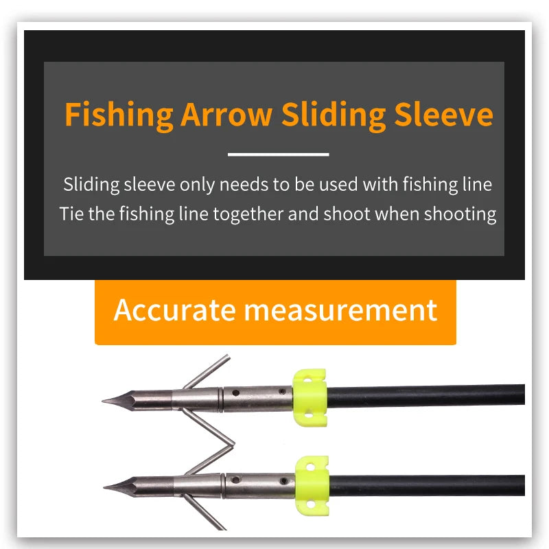 Dark Slate Gray SPG Arrow Slide Sleeve for 8mm Arrows | Durable PE Line Protection SPG
